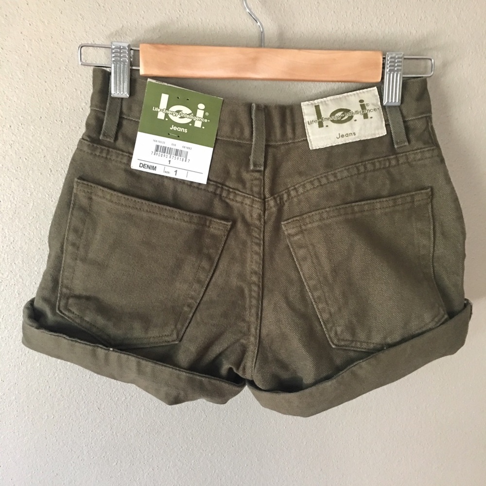 Vintage L.e.i. High Waisted Shorts - Picture 4 of 4